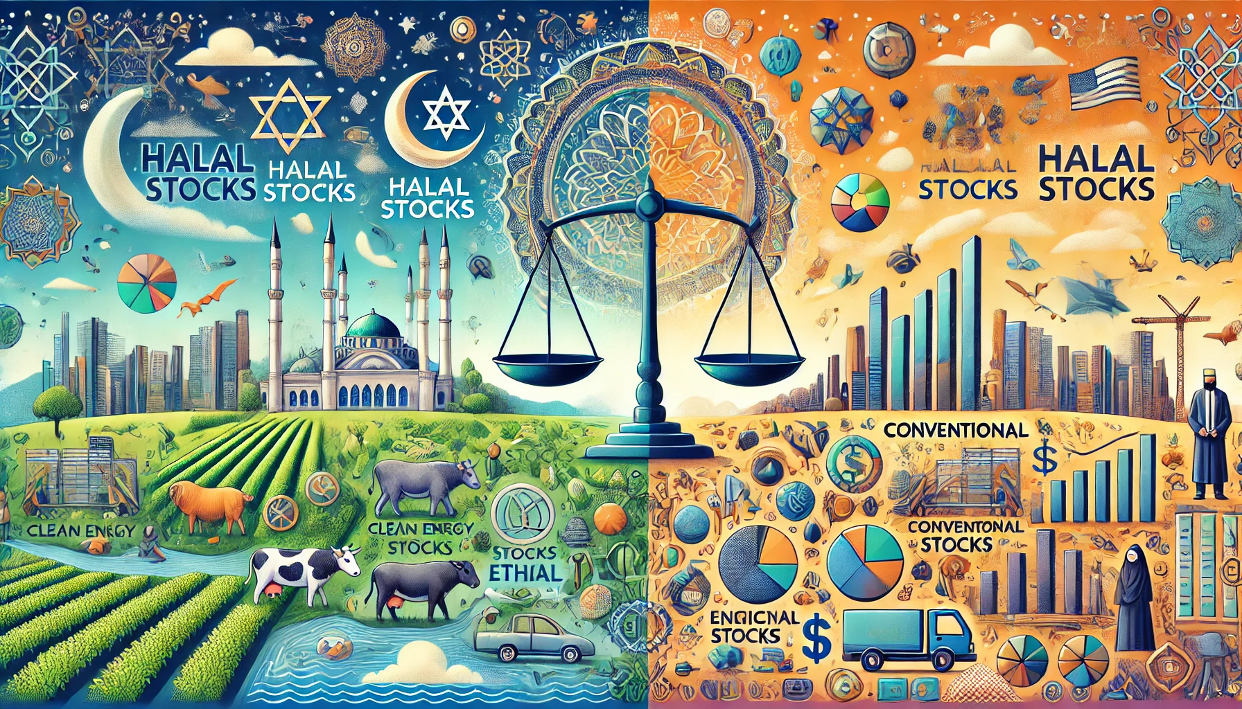 Halal Stocks vs Conventional Stocks: What Makes Them a Better Choice?